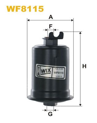 WIX FILTERS Kütusefilter WF8115